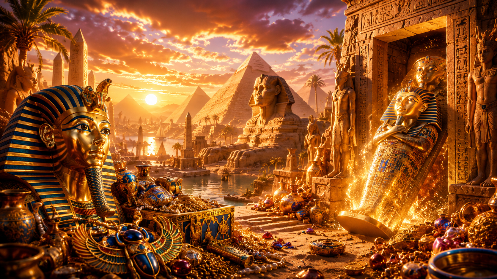 ภาพรีวิวเกม Ancient Egypt บน Joker Gaming