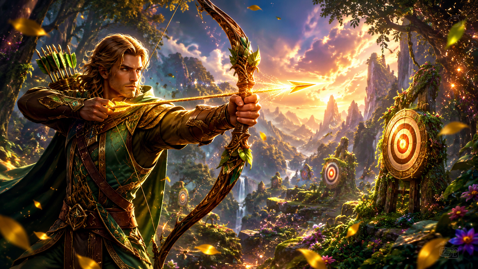 ภาพรีวิวเกม Archer บน Joker Gaming