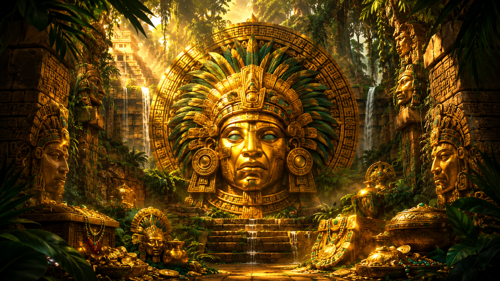 ภาพรีวิวเกม Azteca บน Joker Gaming