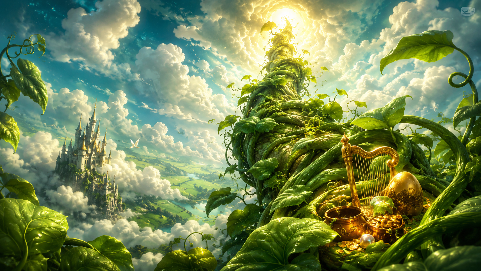 ภาพรีวิวเกม Beanstalk บน Joker Gaming