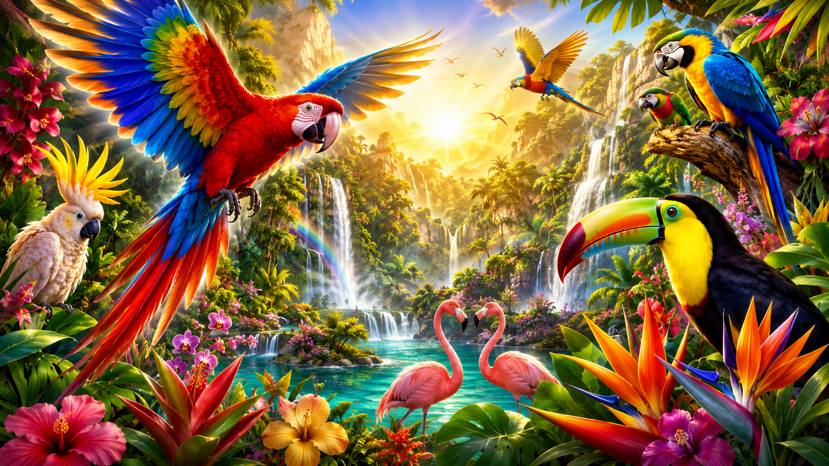 ภาพรีวิวเกม Bird Paradise บน Joker Gaming