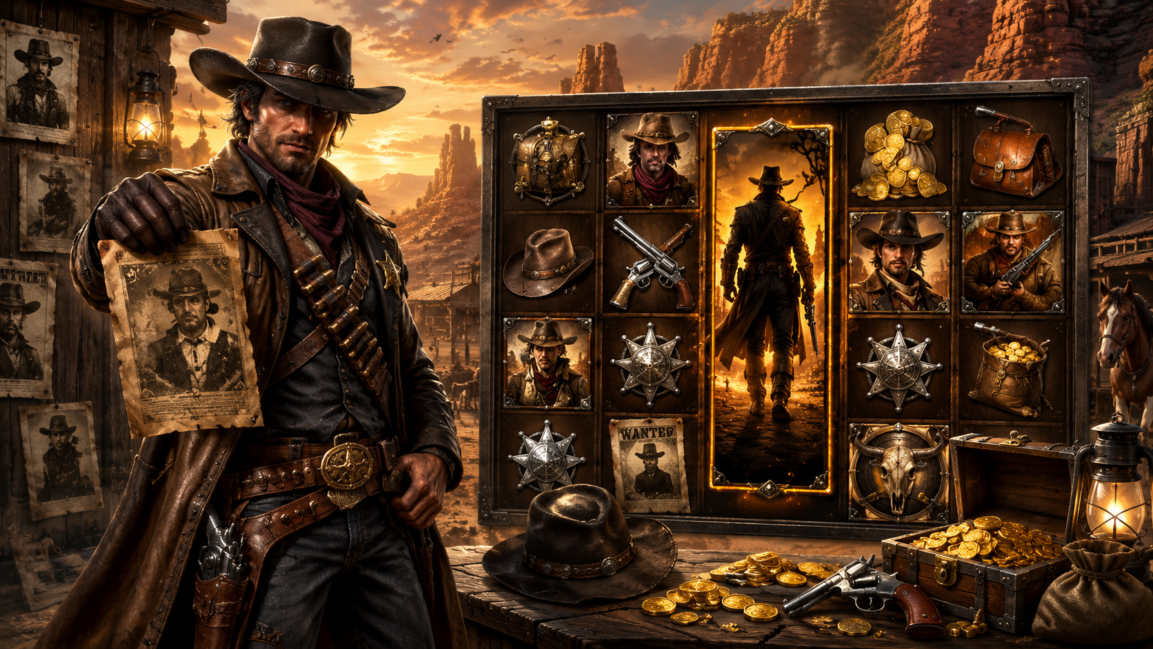 ภาพรีวิวเกม Bounty Hunter บน Joker Gaming