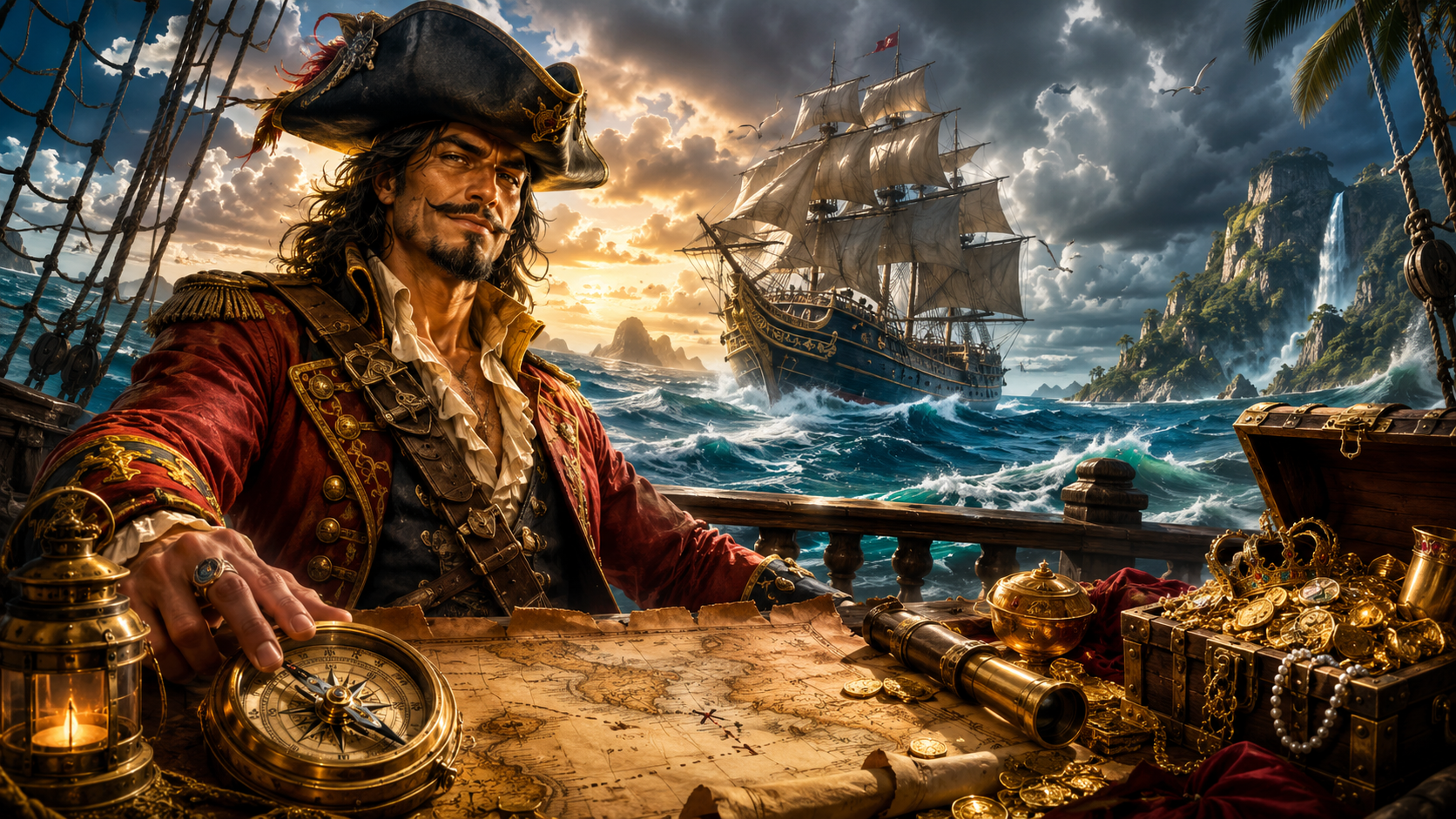 ภาพรีวิวเกม Captain Roger บน Joker Gaming