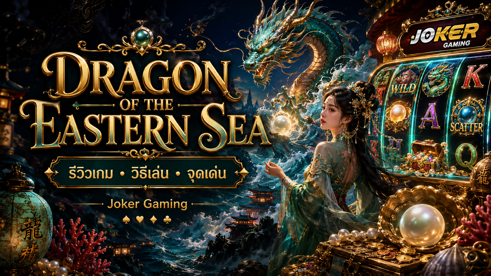 ภาพรีวิวเกม Dragon of the Eastern Sea บน Joker Gaming