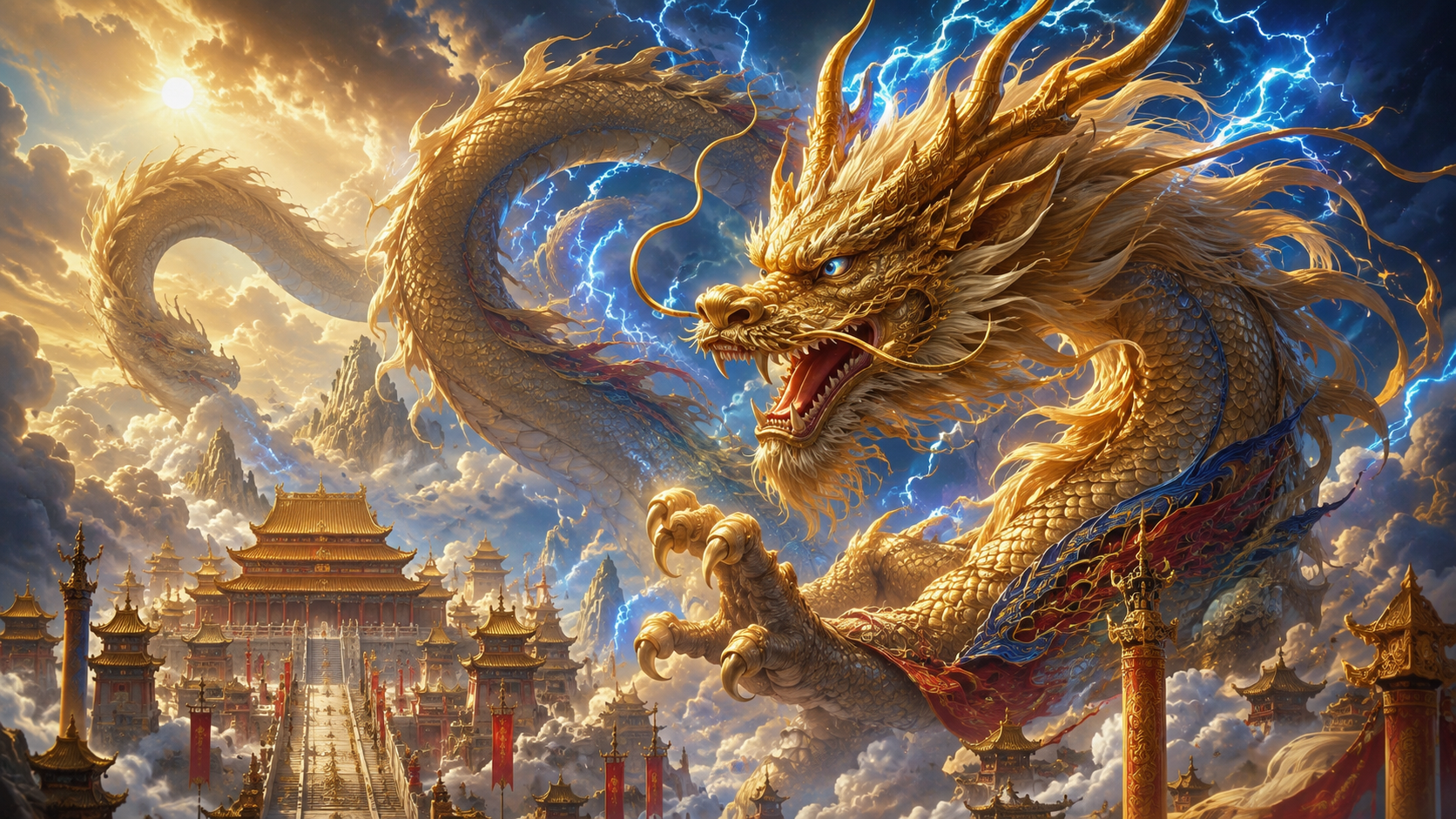 ภาพรีวิวเกม Dragons Realm บน Joker Gaming