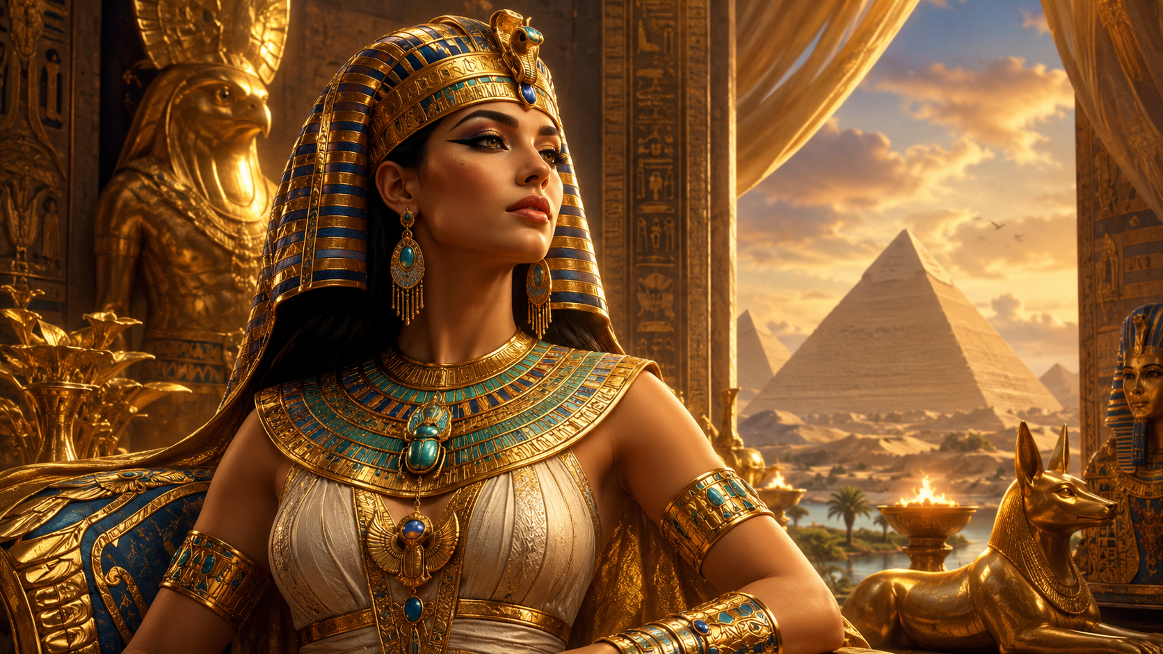 ภาพรีวิวเกม Egypt Queen บน Joker Gaming