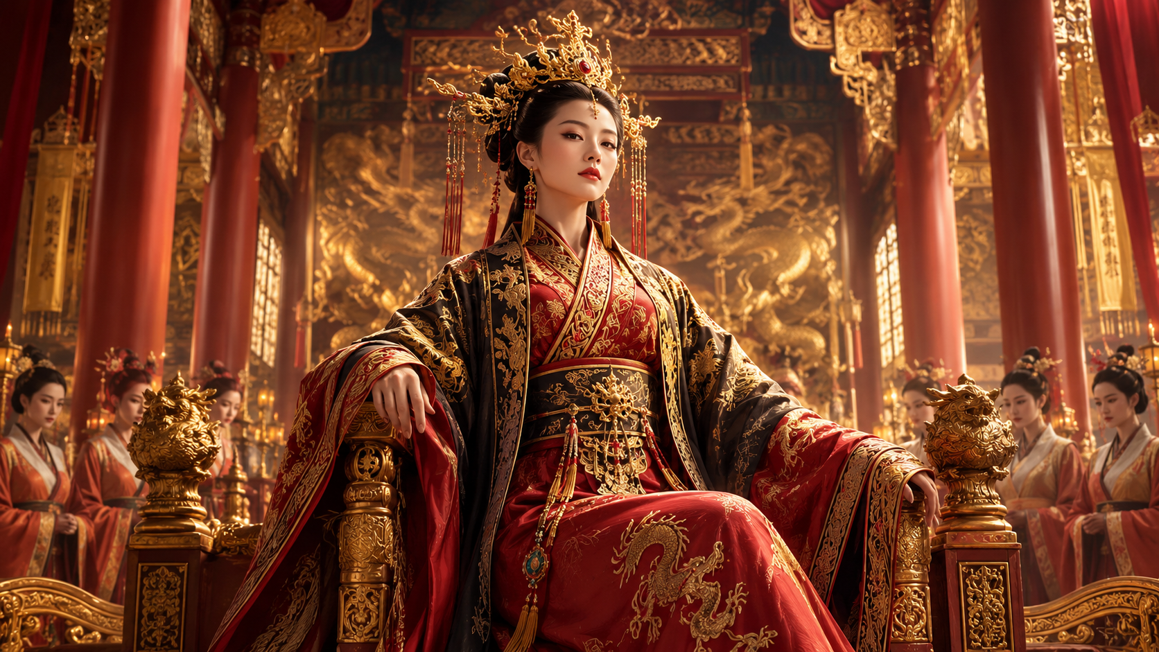ภาพรีวิวเกม Empress Regnant บน Joker Gaming
