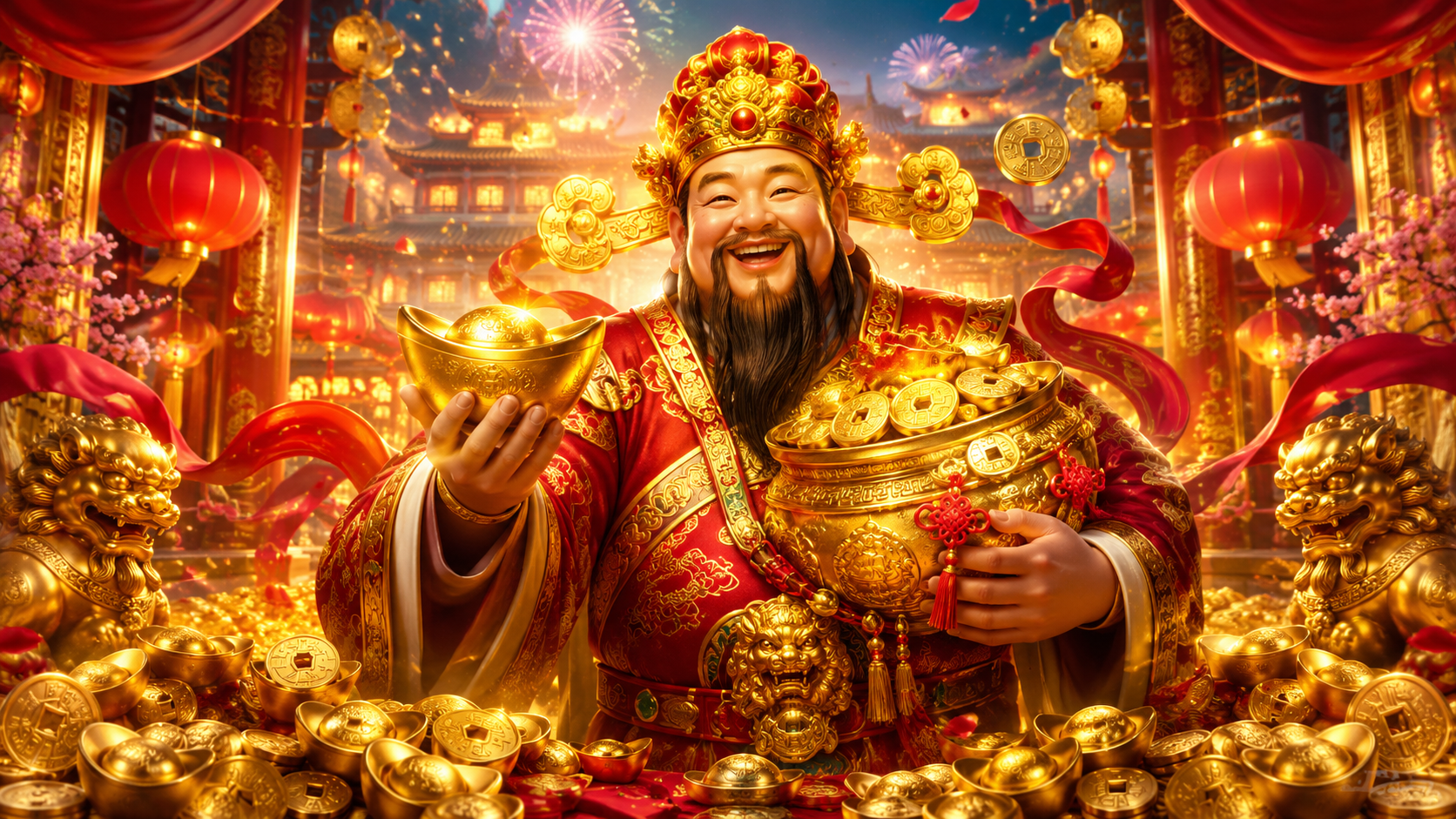ภาพรีวิวเกม Fat Choy Choy Sun บน Joker Gaming