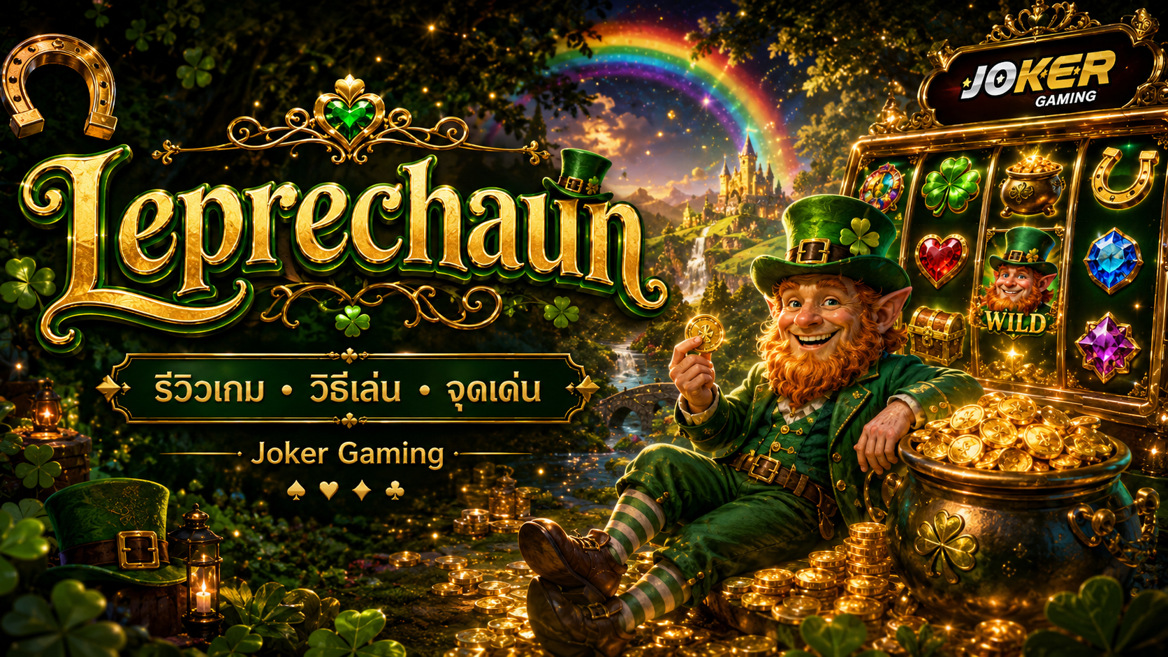 ภาพรีวิวเกม Leprechaun บน Joker Gaming