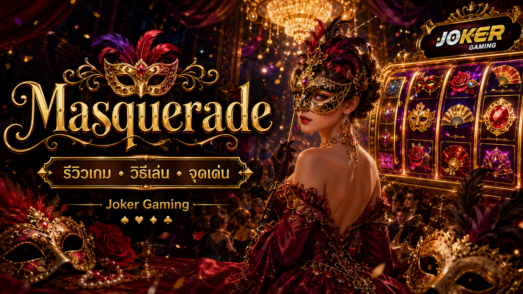 ภาพรีวิวเกม Masquerade บน Joker Gaming