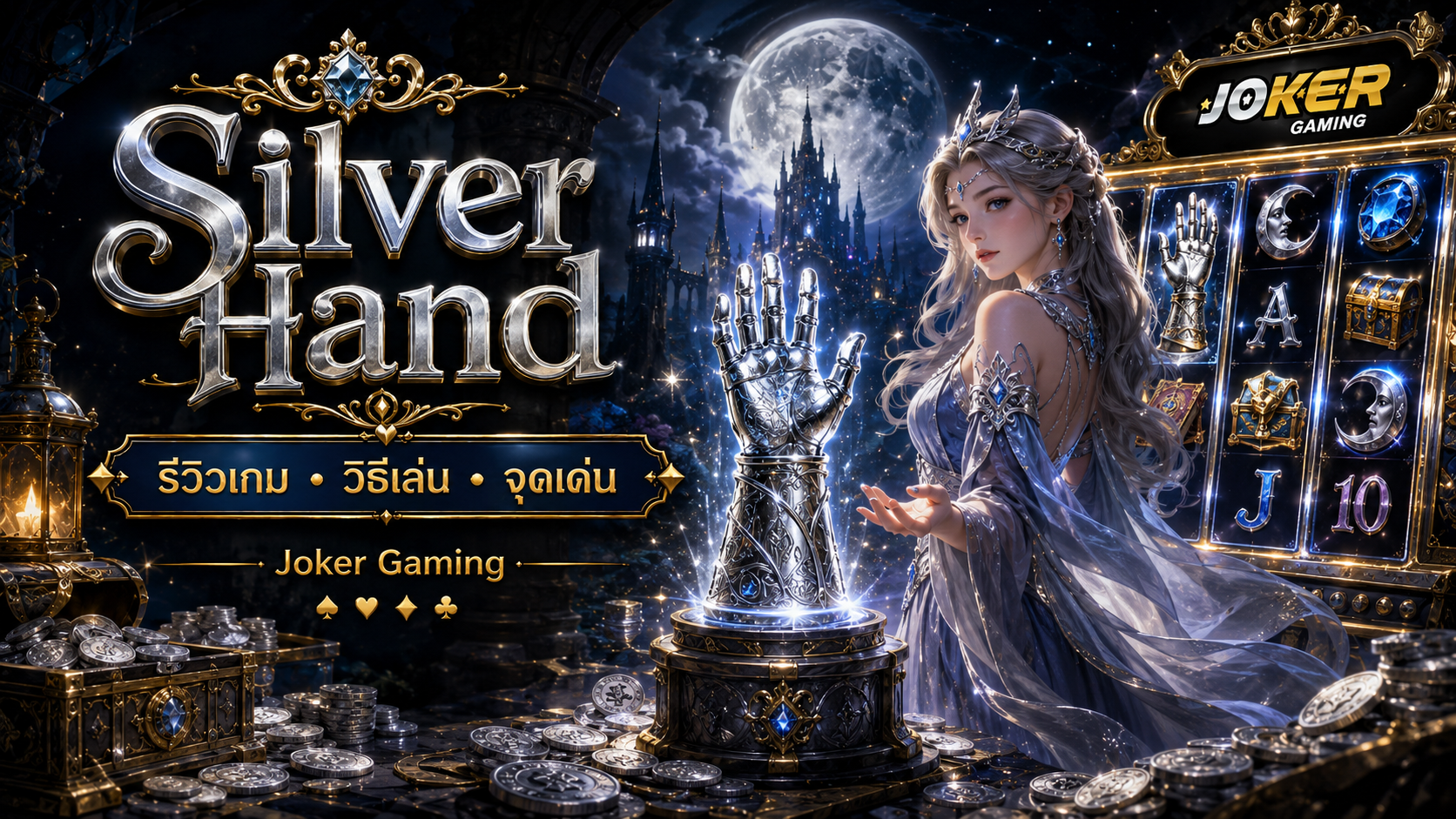 ภาพรีวิวเกม Silver Hand บน Joker Gaming